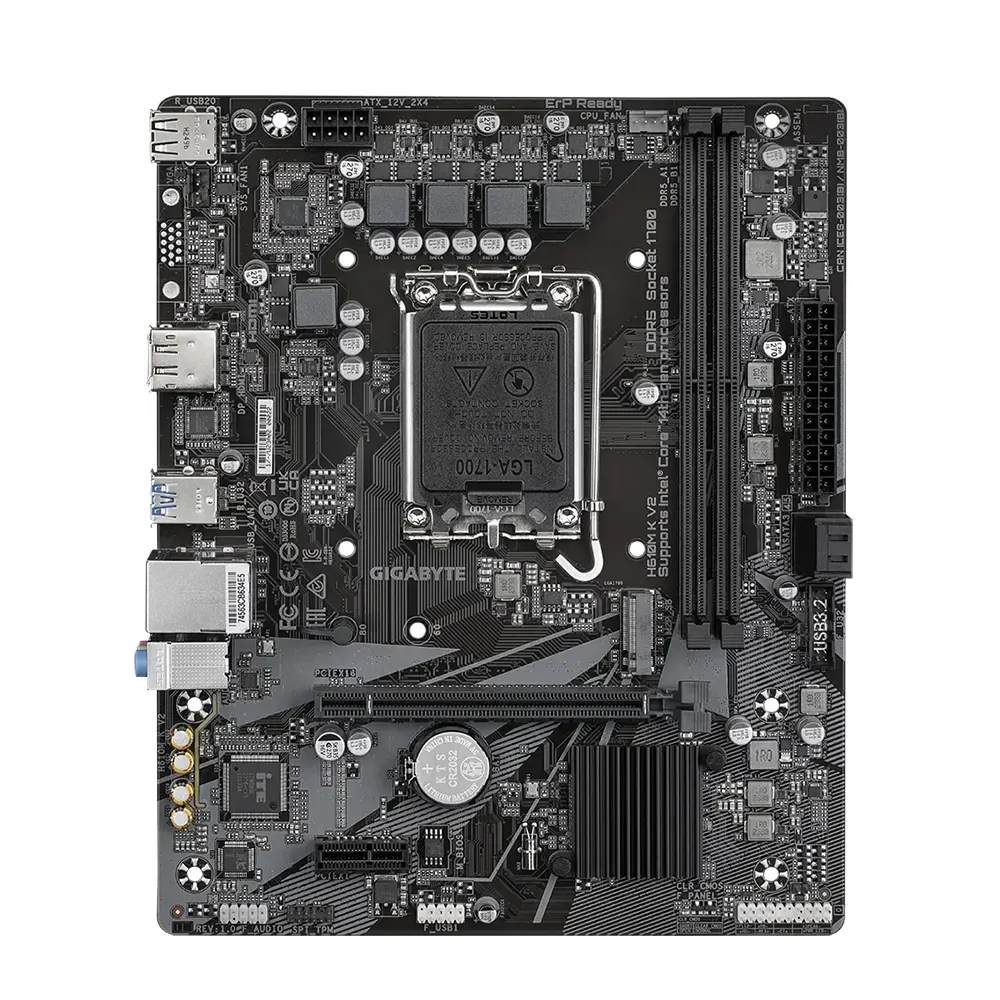Gigabyte H610M K V2, LGA1700, DDR5 Дънна платка