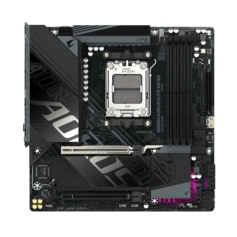 Gigabyte B850M AORUS ELITE WIFI6E, AM5, DDR5, Wi-Fi 6E Дънна платка