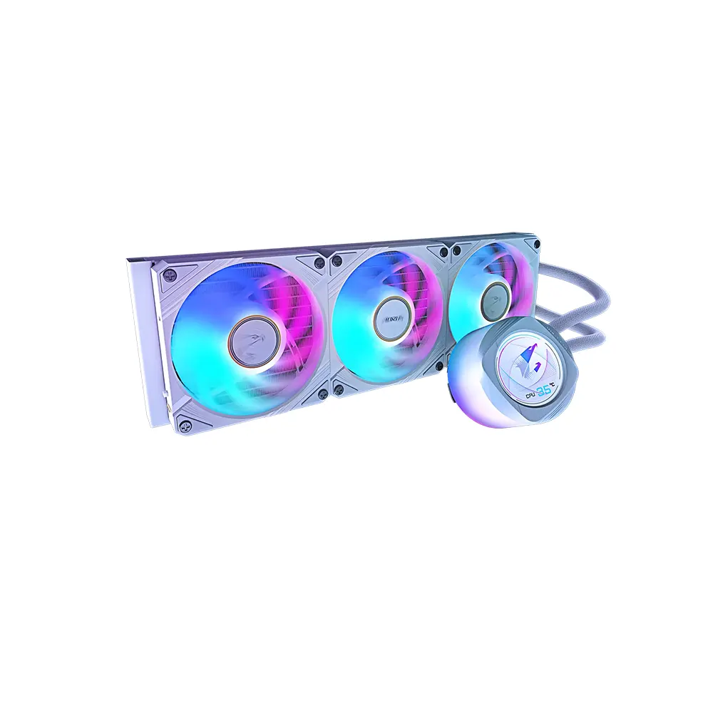 Gigabyte AORUS WATERFORCE X II 360 ICE A-RGB White AIO Воден охладител за процесор