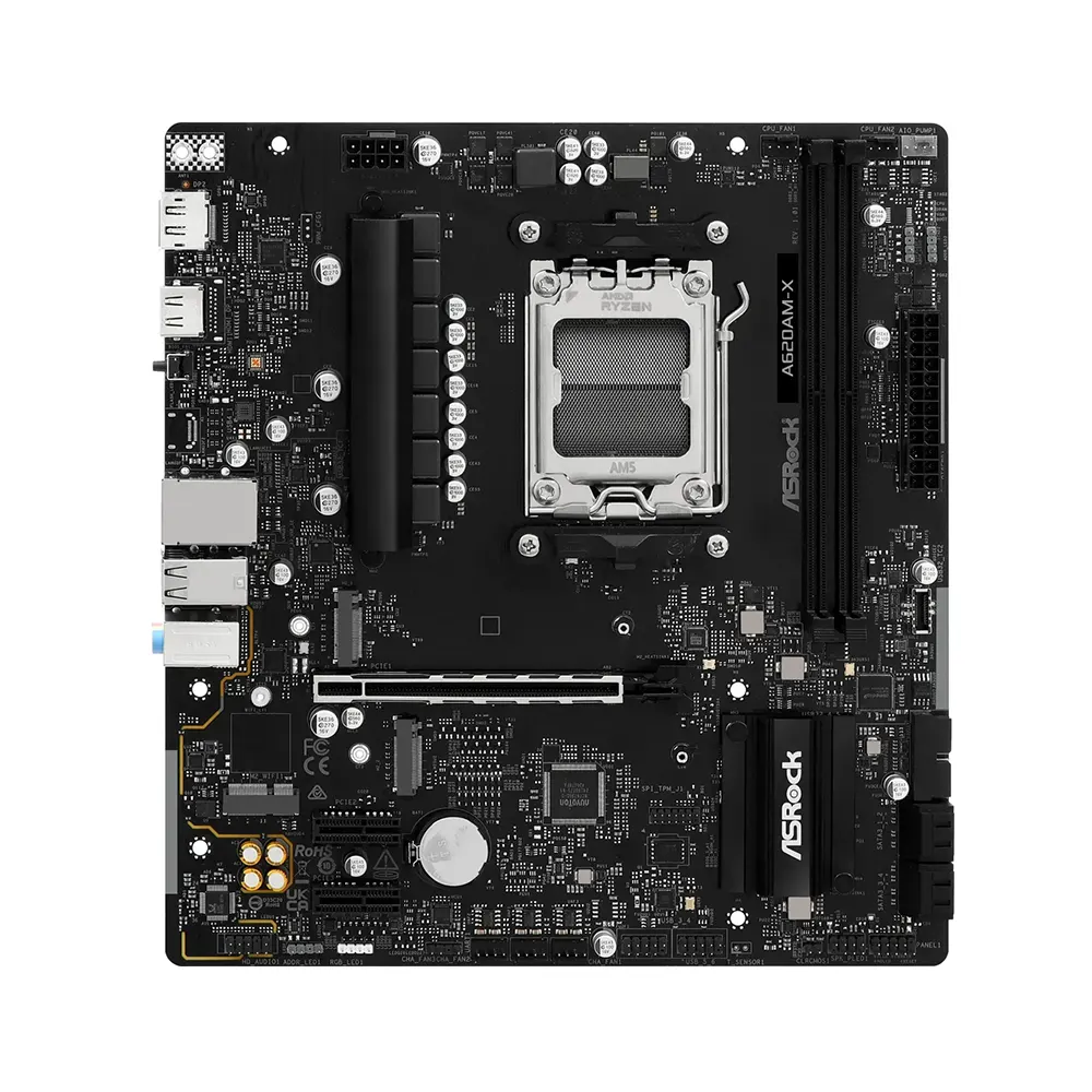 ASRock A620AM-X, AM5, DDR5 Дънна платка