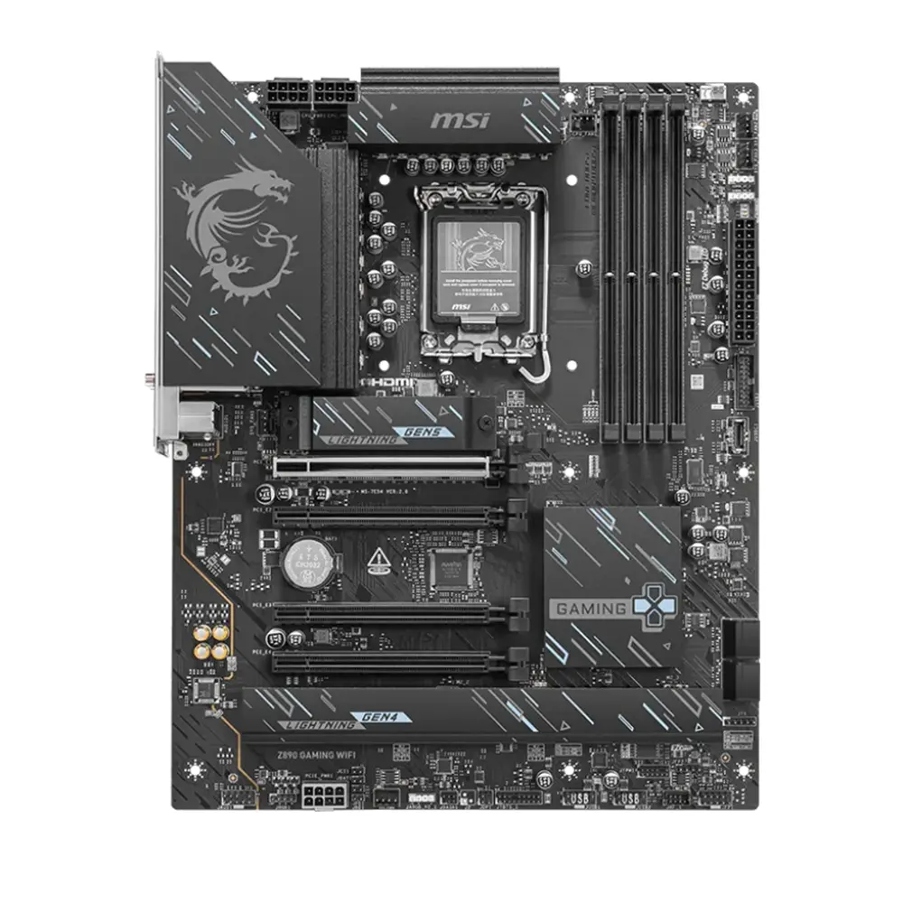 MSI Z890 GAMING WIFI, LGA1851, DDR5, Wi-Fi 7 Дънна платка