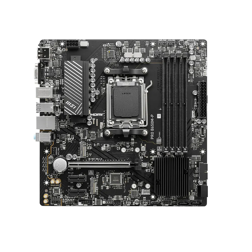 MSI PRO B650M-P, AM5, DDR5 Дънна платка