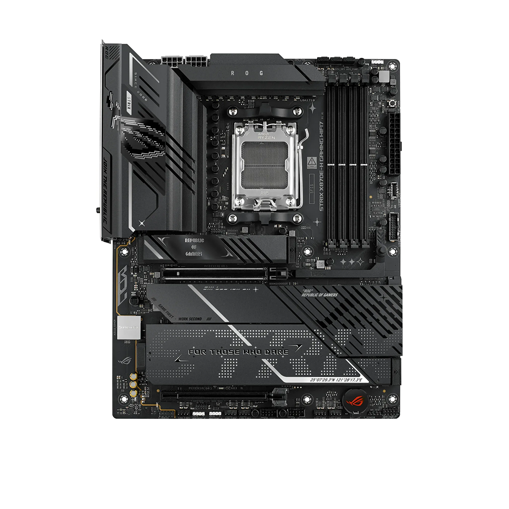 ASUS ROG STRIX X870E-H GAMING WIFI7, AM5, DDR5, Wi-Fi 7 Дънна платка