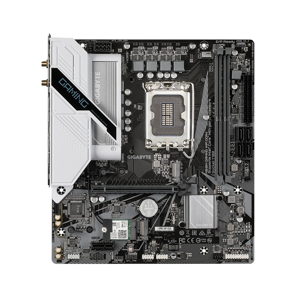 Gigabyte H610M GAMING WIFI DDR4, LGA1700, DDR4, Wi-Fi 5 Дънна платка