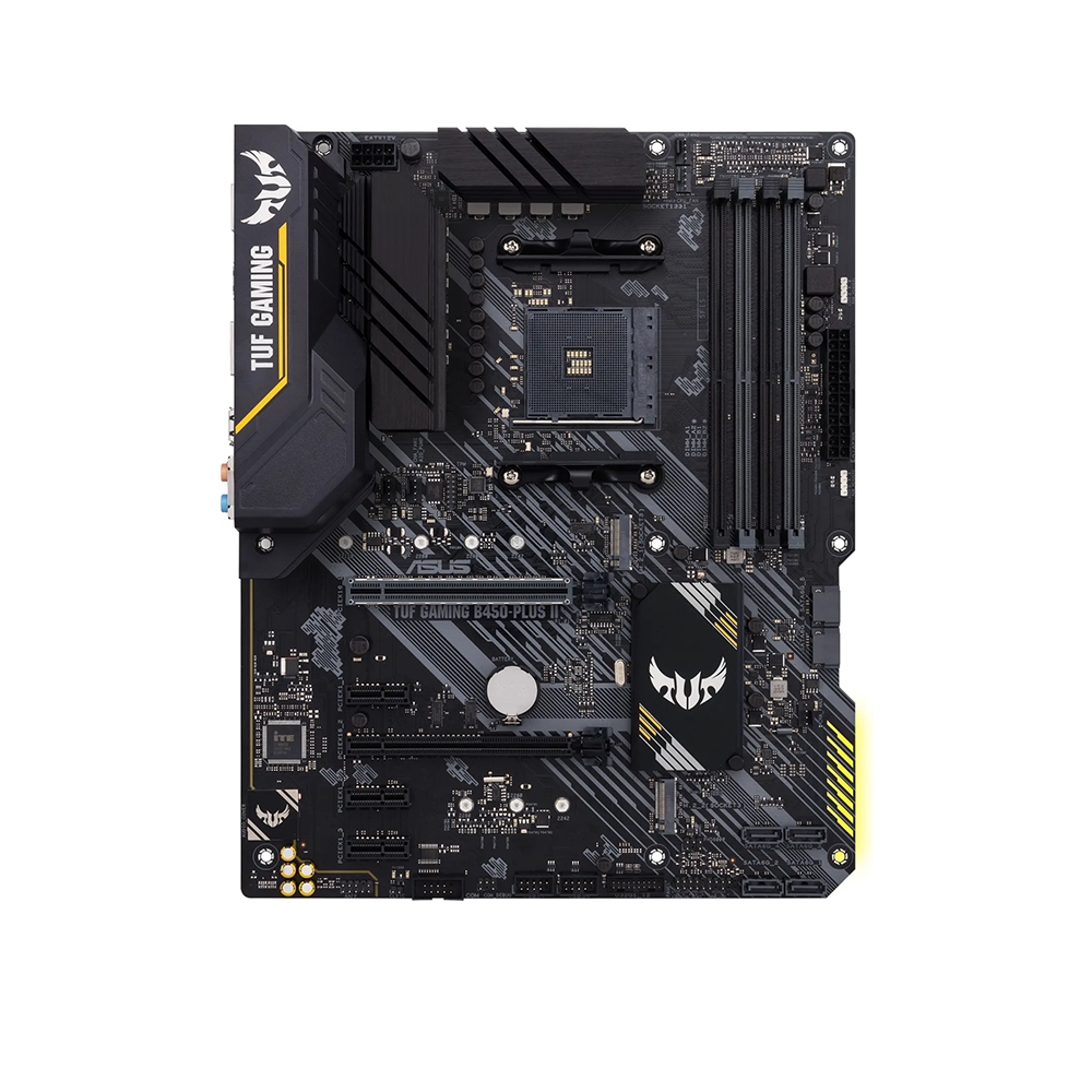 ASUS TUF GAMING B450-PLUS II, AM4, DDR4 Дънна платка
