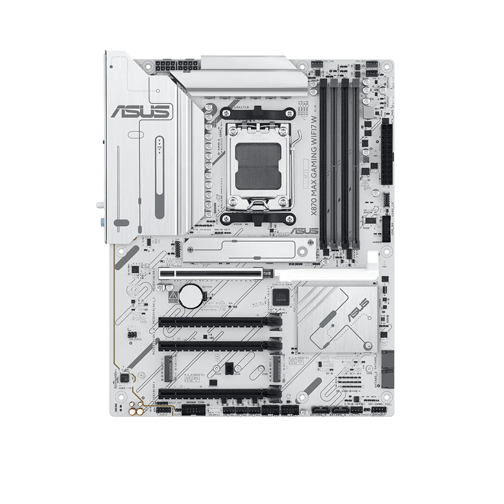 ASUS X870 MAX GAMING WIFI7 W, AM5, DDR5, Wi-Fi 7 Дънна платка