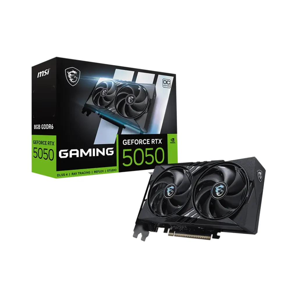 MSI GeForce RTX 5050 Gaming OC, 8GB GDDR6 Видео карта