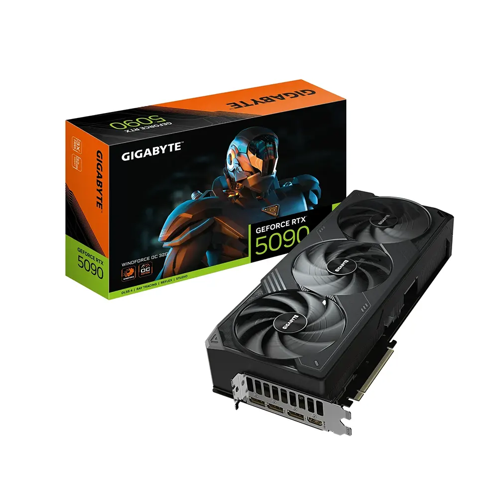 Gigabyte GeForce RTX 5090 WINDFORCE OC, 32GB GDDR7 Видео карта