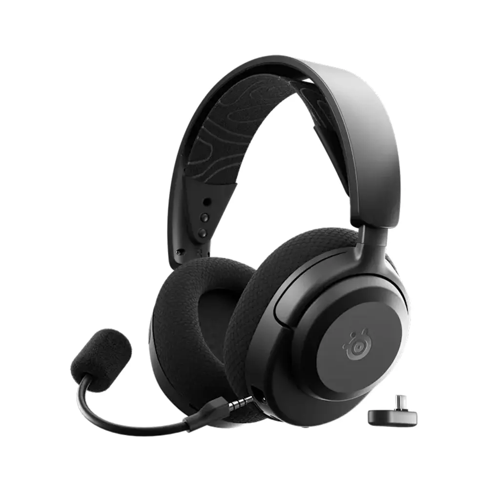 (Нарушена опаковка) SteelSeries Arctis Nova 3P Black Безжични геймърски слушалки с микрофон