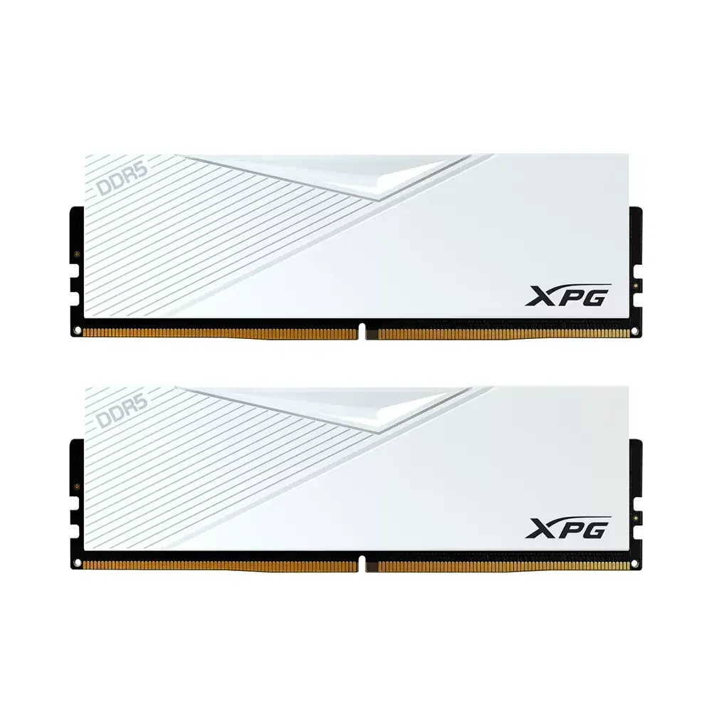 ADATA XPG Lancer White 64GB (2x32), DDR5, 6000 MHz, CL30, Intel XMP / AMD EXPO Рам памет