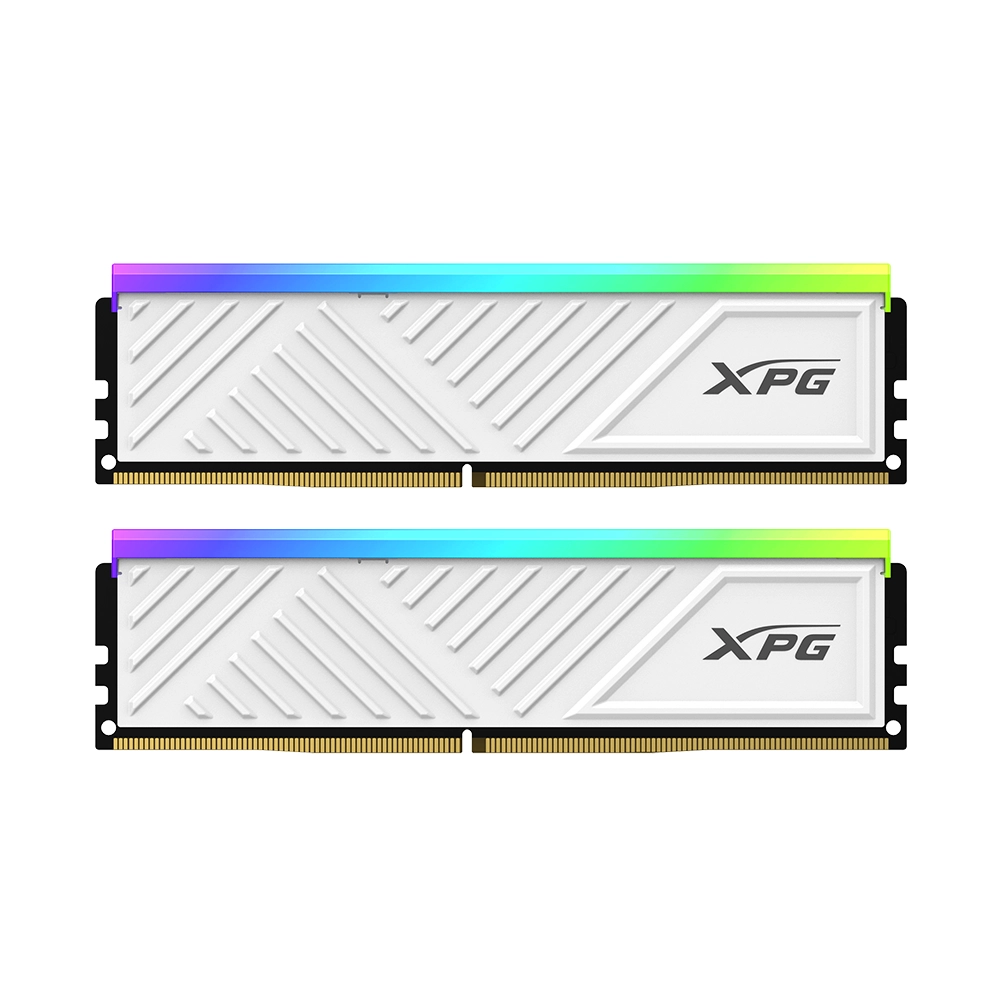 ADATA XPG SPECTRIX D35G RGB White 32GB (2x16), DDR4, 3200 MHz, CL16, Intel XMP RAM памет