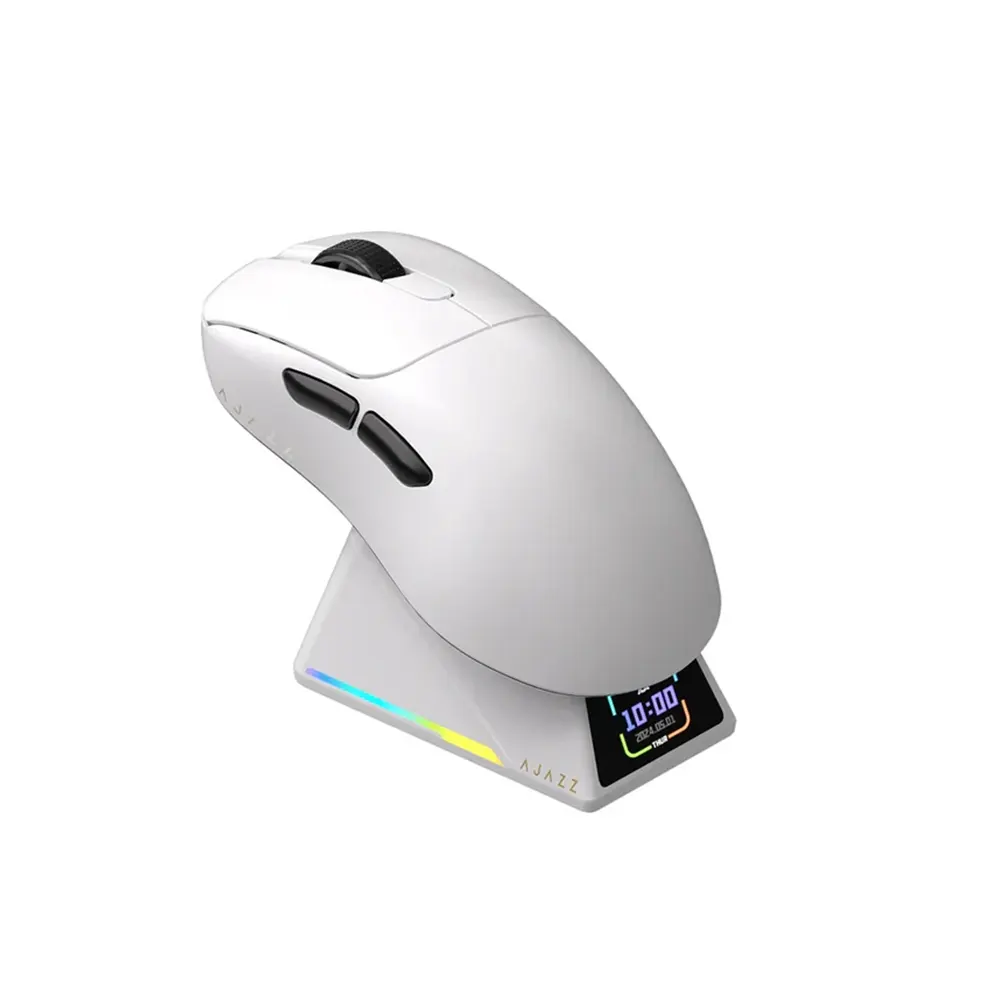 Ajazz AJ179 APEX 8K White Безжична геймърска мишка