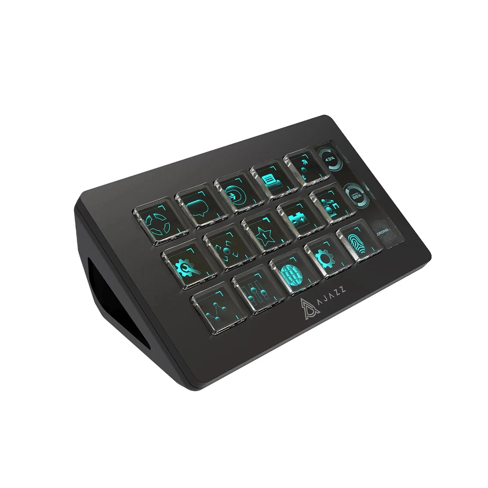 Ajazz Streaming HUB AKP153E Black Стрийминг контролер с програмируеми бутони