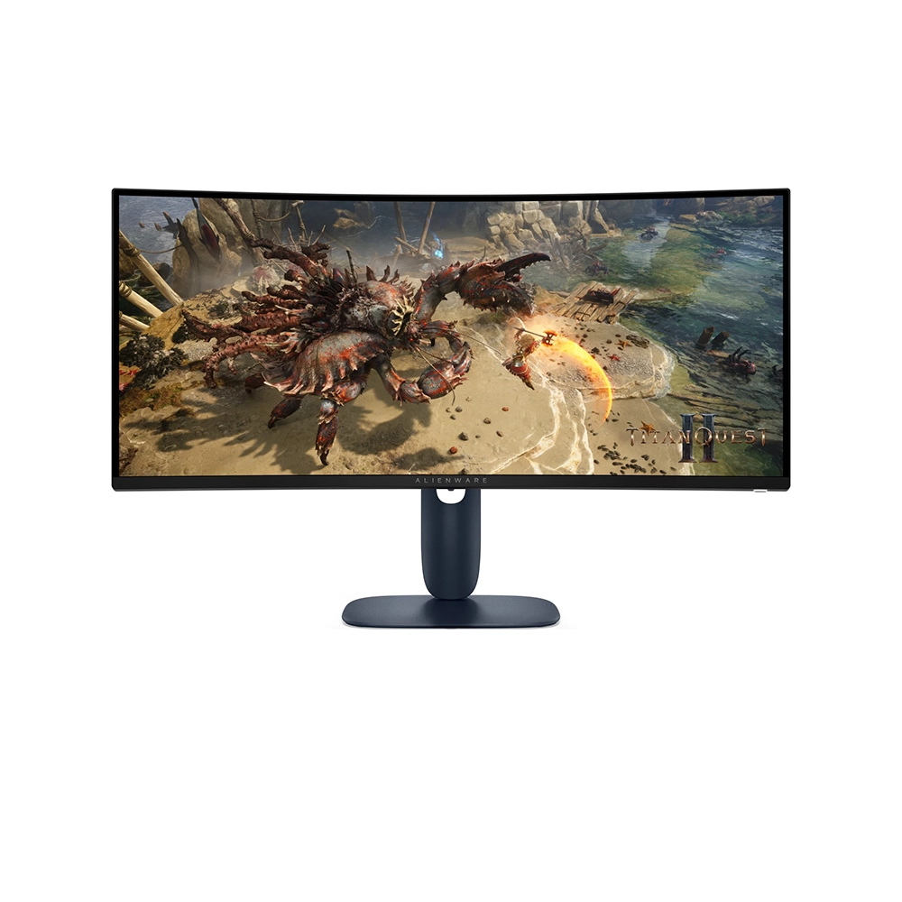 Alienware AW3425DWM 34" VA, 180Hz, 1ms, 21:9 UWQHD (3440x1440), AMD FreeSync Premium, VESA Display HDR True Black 400 Извит геймърски монитор
