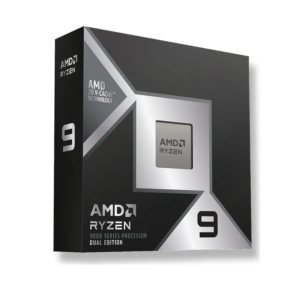 AMD Ryzen 9 9950X3D2 Dual Edition Box (WOF) Процесор за настолен компютър