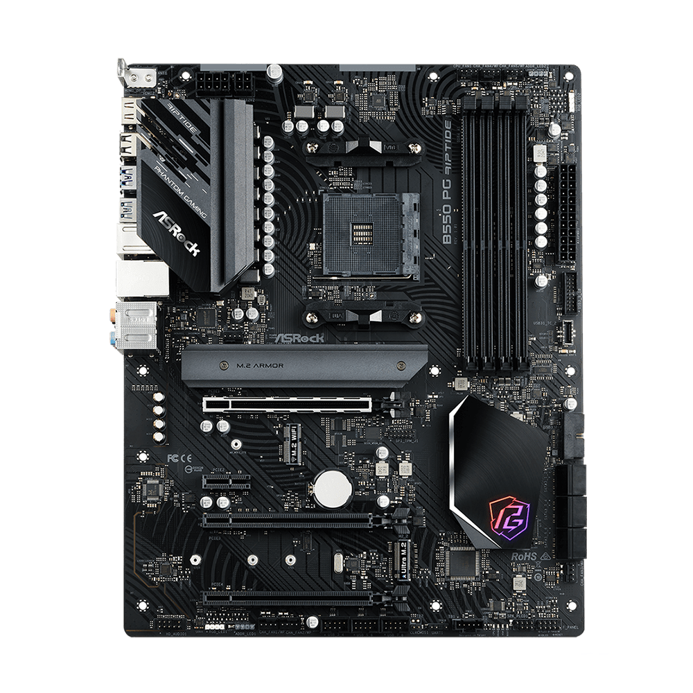 ASRock B550 PG Riptide, AM4, DDR4 Дънна платка