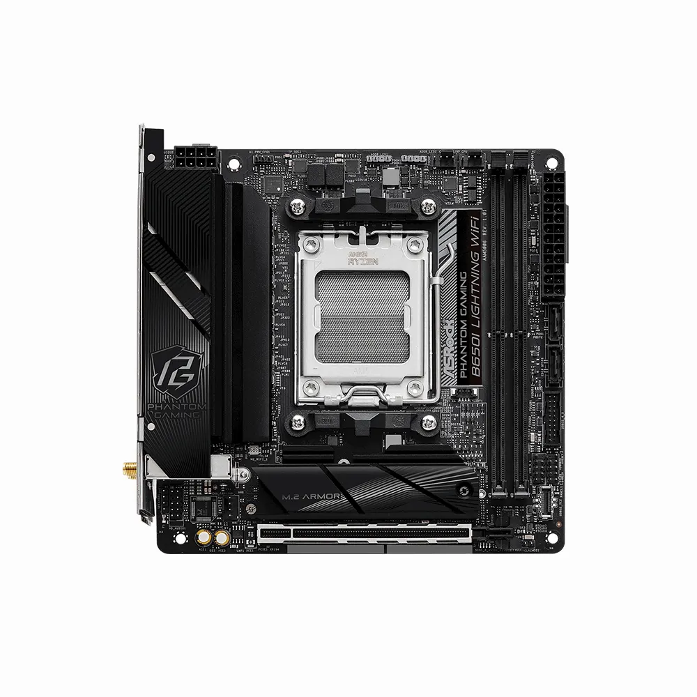 ASRock B650I Lightning WiFi, AM5, DDR5, Wi-Fi 6E Дънна платка
