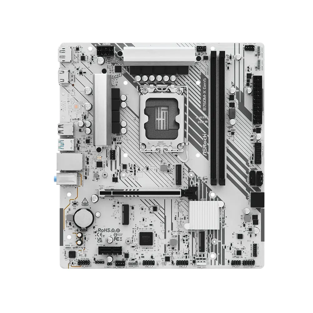 ASRock B760M-X GEN5, LGA1700, DDR5 Дънна платка