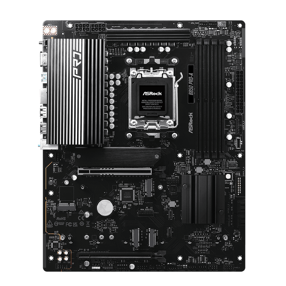 ASRock B850 Pro-A, AM5, DDR5 Дънна платка