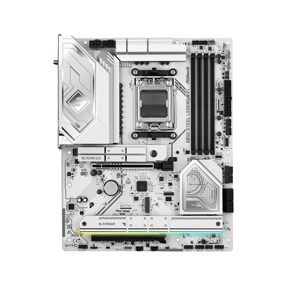 ASRock B850 Steel Legend WiFi, AM5, DDR5, WIFI Дънна платка