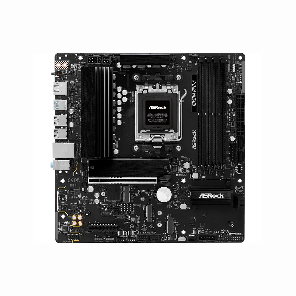 ASRock B850M Pro-A, AM5, DDR5, 2.5GbE Дънна платка