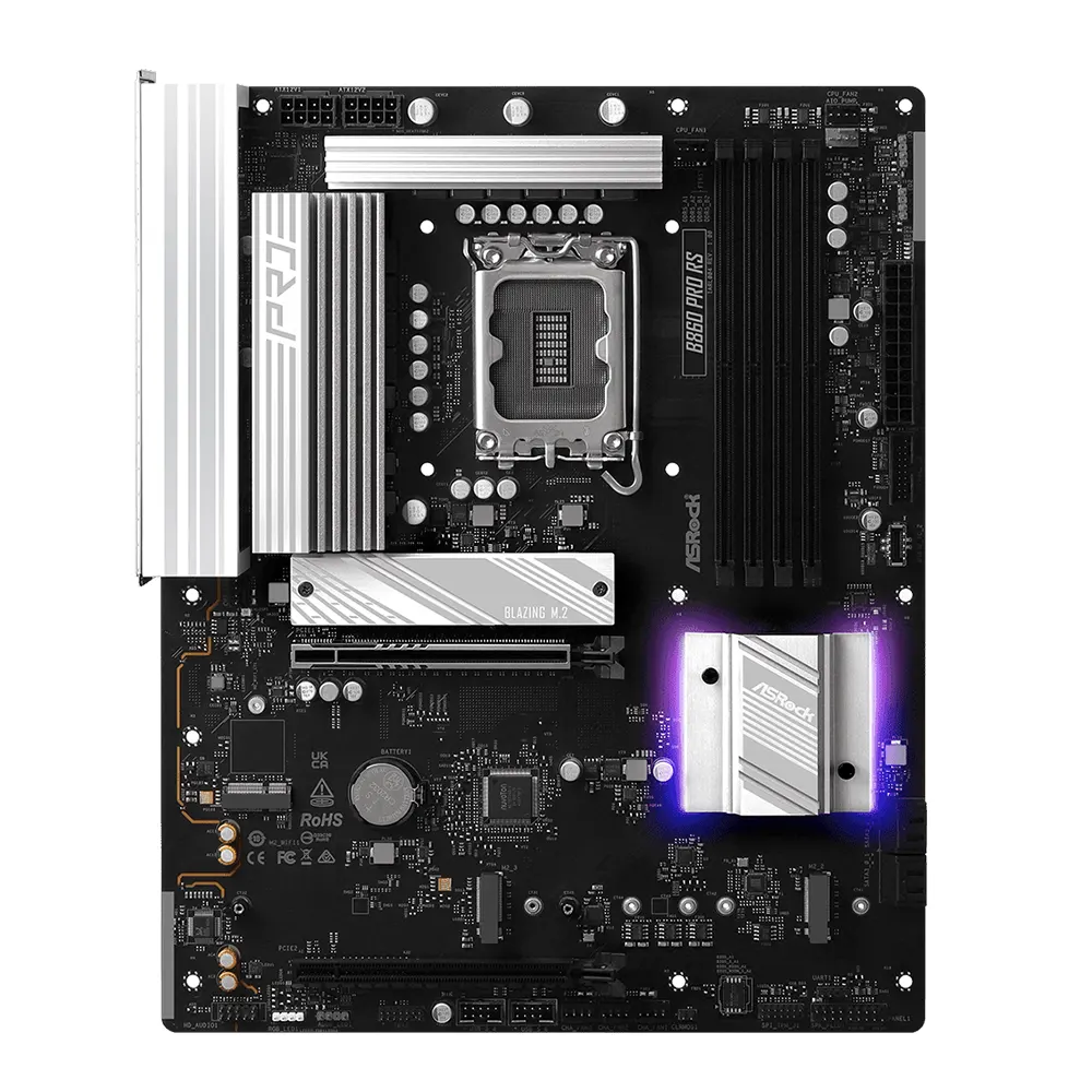 ASRock B860 Pro RS, LGA 1851, DDR5 Дънна платка