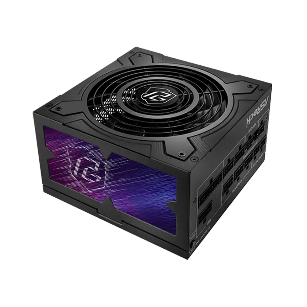 ASRock PG-1000G 1000W, 80 Plus Gold, Модулно, PCIe Gen 5.1, ATX 3.1 Захранване за компютър