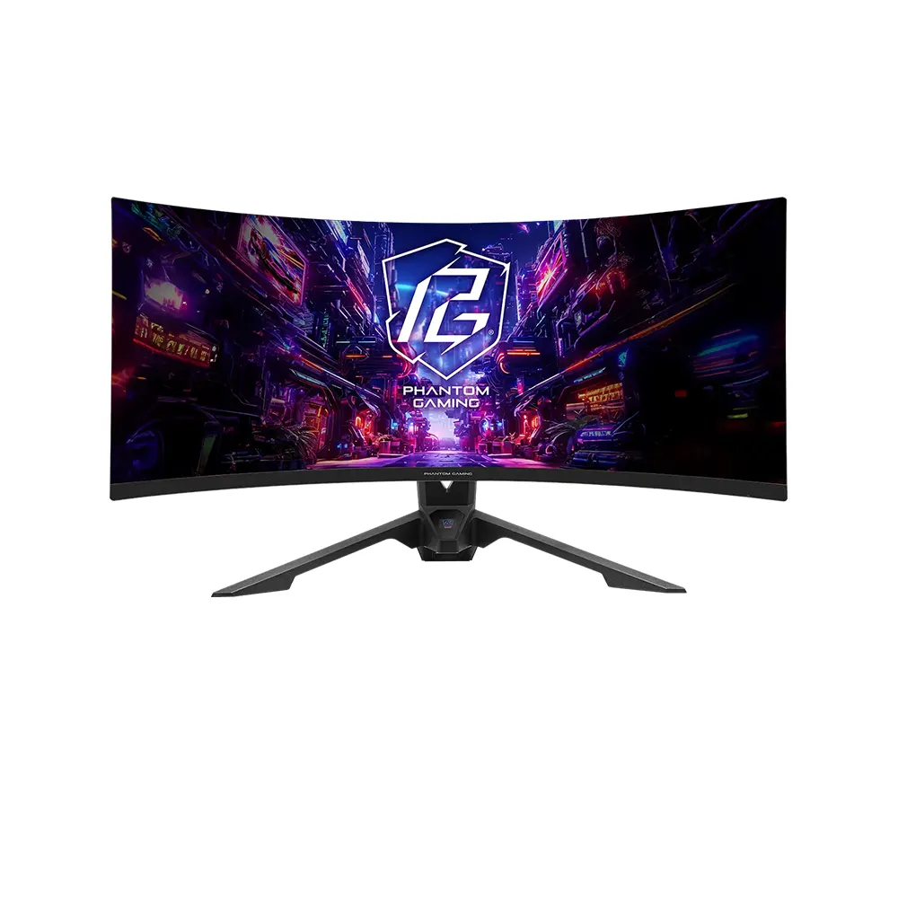 ASRock PG34QRT3A 34'' VA, 180Hz, 1ms, UWQHD (3440 x 1440), AMD FreeSync Premium,  VESA DisplayHDR 400, Curved 1500R Извит геймърски монитор