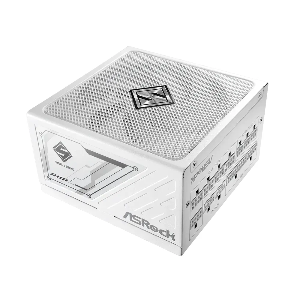 ASRock Steel Legend SL-1200GW 1200W, 80 Plus Gold, Напълно модулно, PCIe Gen 5.1, ATX 3.1 Захранване за компютър