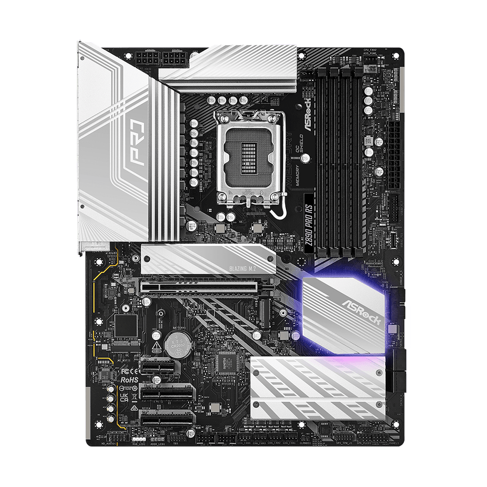 ASRock Z890 Pro RS, LGA 1851, DDR5 Дънна платка