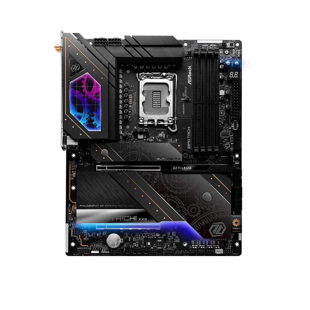 ASRock Z890 Taichi, LGA 1851, DDR5, WIFI Дънна платка