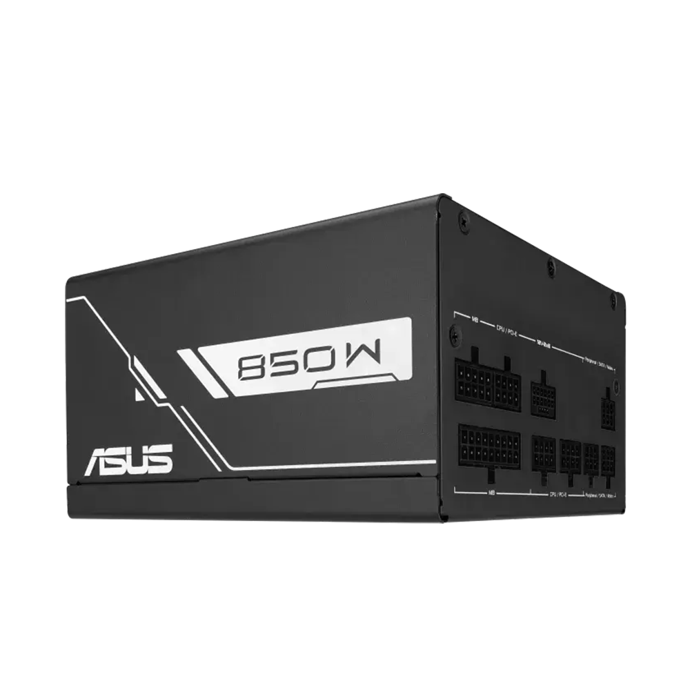 ASUS Prime 850W Gold Black Edition, 80 PLUS Gold, Модулно, PCIe 5.1, ATX 3.1 Захранване за компютър