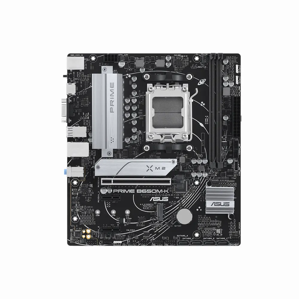 ASUS PRIME B650M-K, AM5, DDR5, 2.5GbE Дънна платка