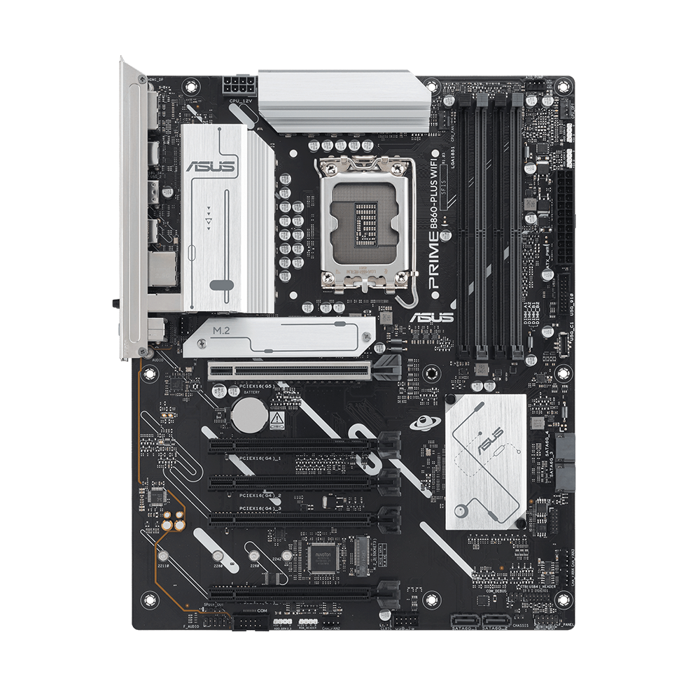 ASUS PRIME B860-PLUS WIFI, LGA1851, DDR5, WIFI Дънна платка