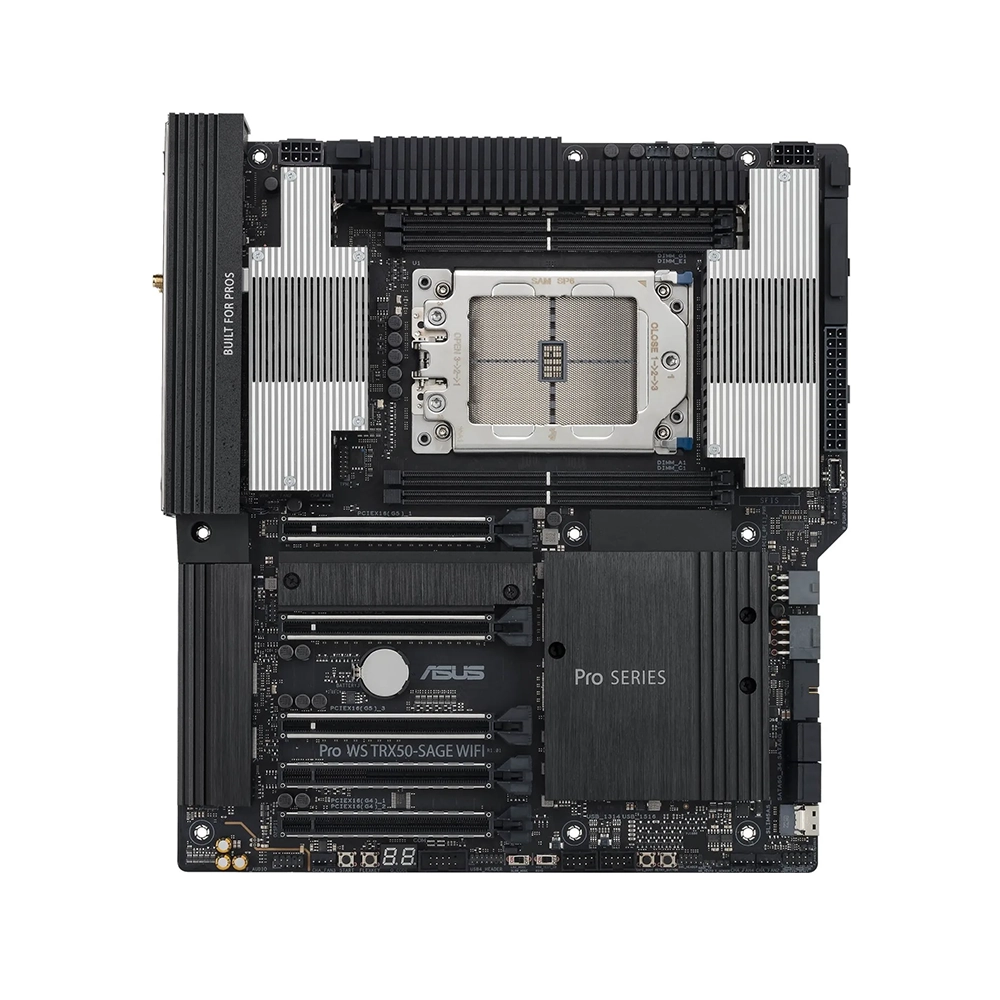 Asus Pro WS TRX50-SAGE WIFI, sTR5, DDR5, Wi-Fi 7 Дънна платка