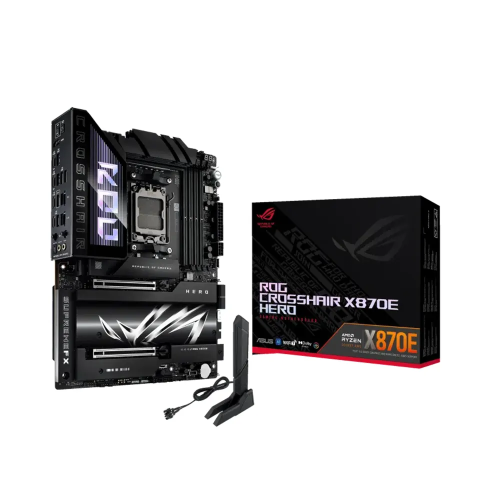 ASUS ROG CROSSHAIR X870E HERO WIFI, AM5, DDR5 Дънна платка