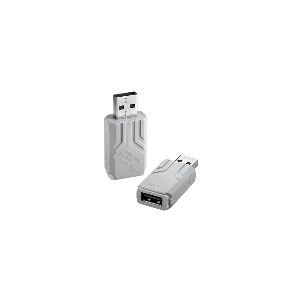 ASUS ROG Polling Rate Booster White Високоскоростен безжичен приемник