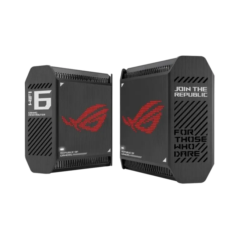 Asus ROG Rapture GT6 AX10000 WiFi 6, AiMesh, 2-pack Black Геймърска меш система