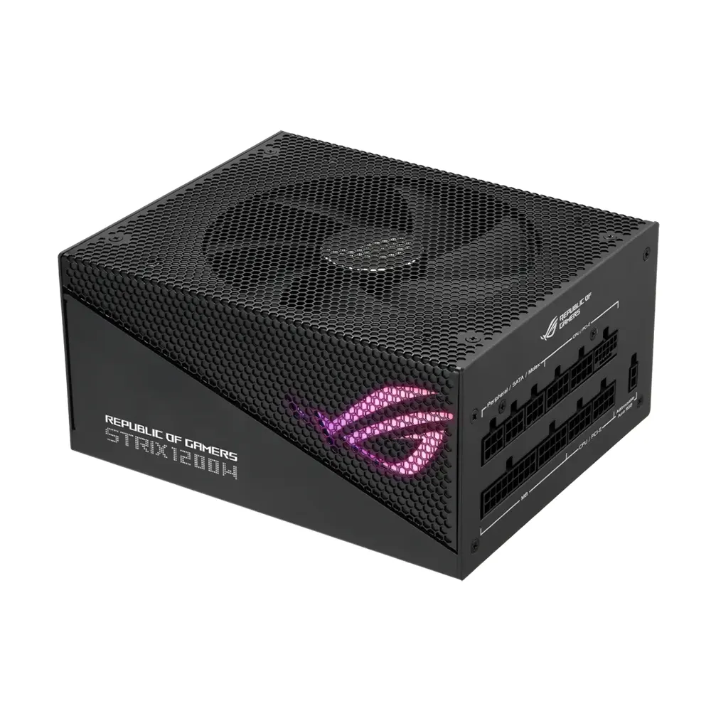 Asus ROG Strix 1200W Gold Aura Edition, 80 Plus Gold, Fully Modular Захранване за компютър