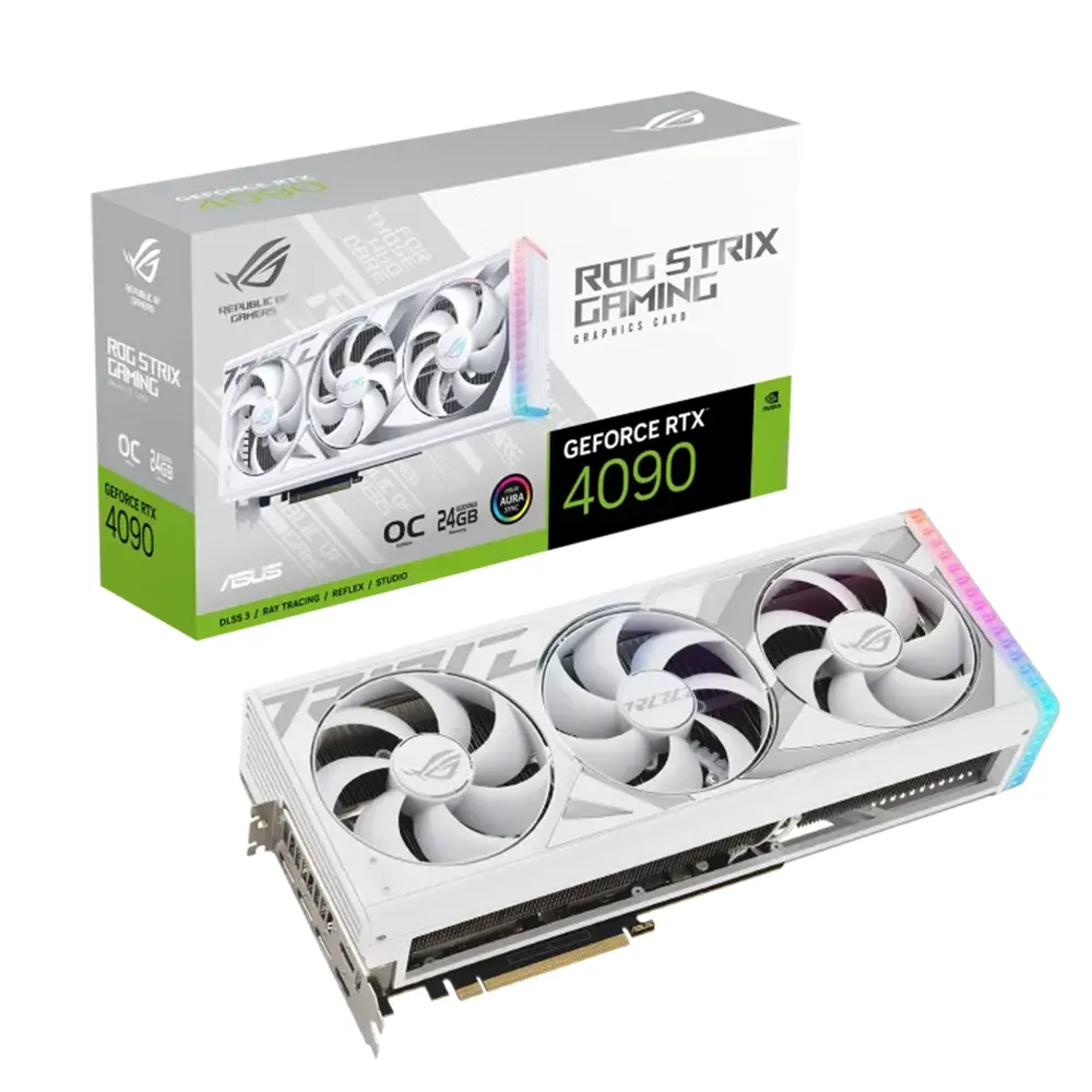 Asus ROG Strix GeForce RTX 4090 24GB GDDR6X White OC Edition Видео карта