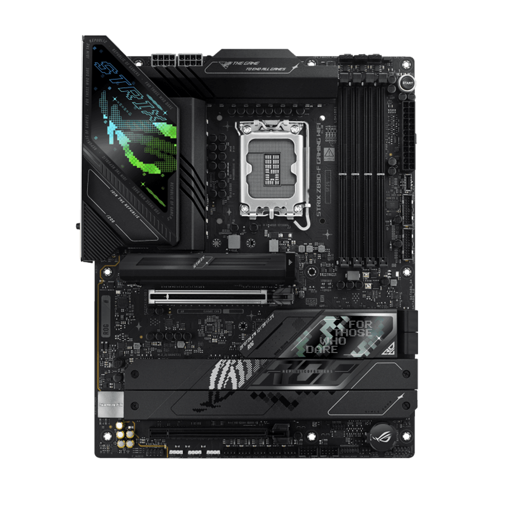 ASUS ROG STRIX Z890-F GAMING WIFI, LGA1851, DDR5, WIFI Дънна платка