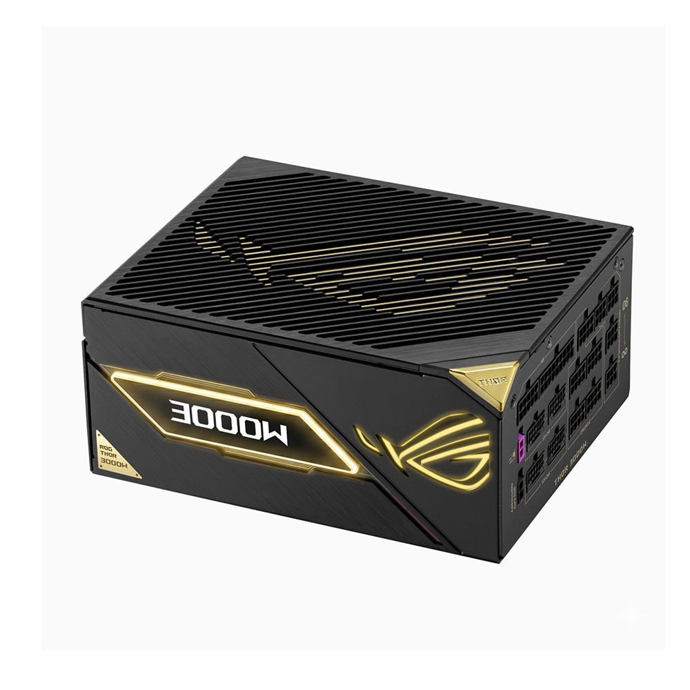 ASUS ROG Thor 3000W Titanium III Edition 20, 80 Plus Titanium, Модулно, PCIe 5.1, ATX 3.1 Захранване за компютър