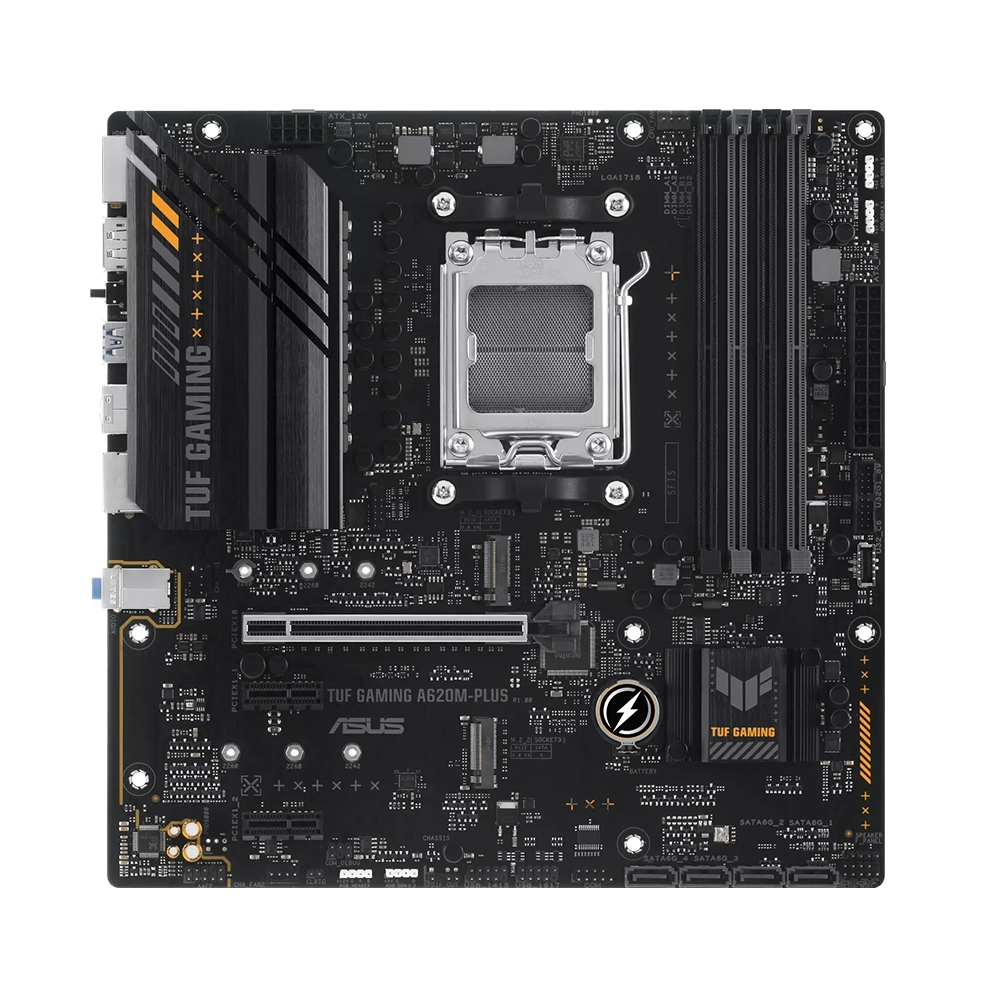 ASUS TUF GAMING A620M-PLUS, AM5, DDR5 Дънна платка