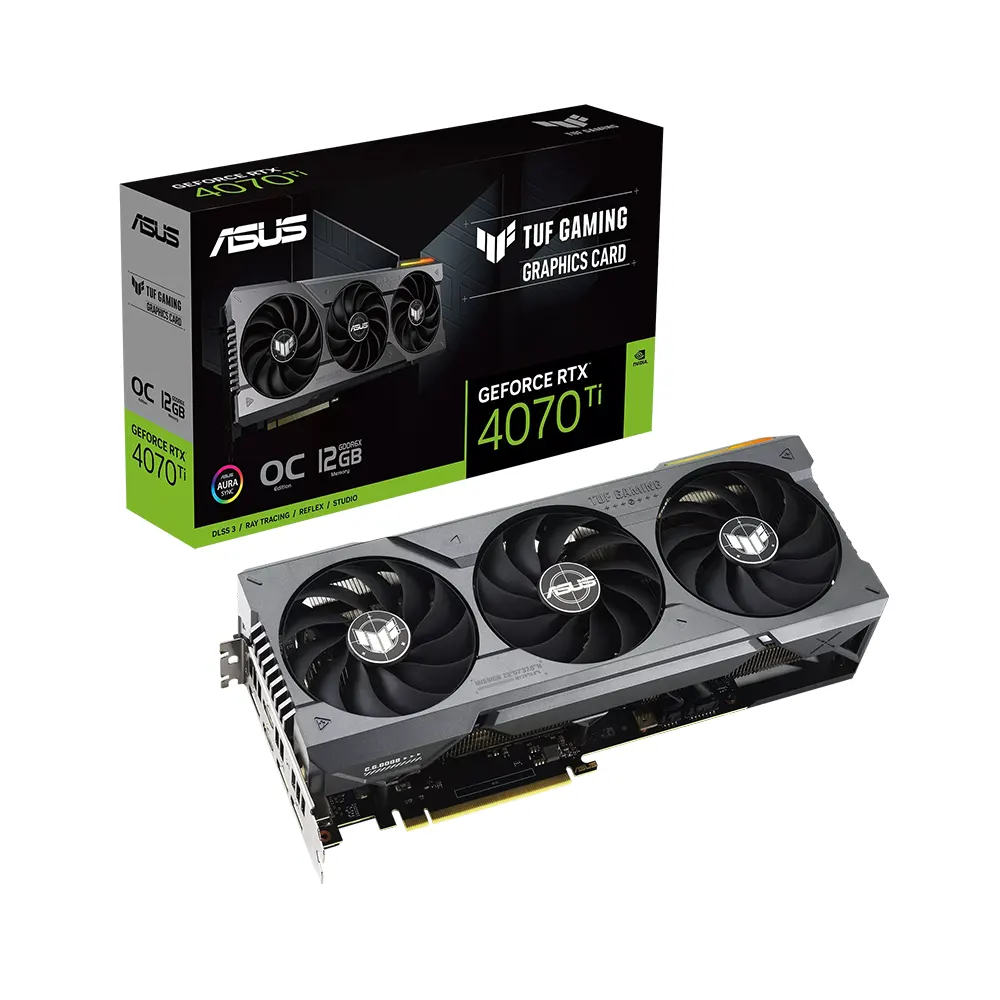 Asus TUF Gaming GeForce RTX 4070 Ti 12GB GDDR6X OC Edition Видео карта