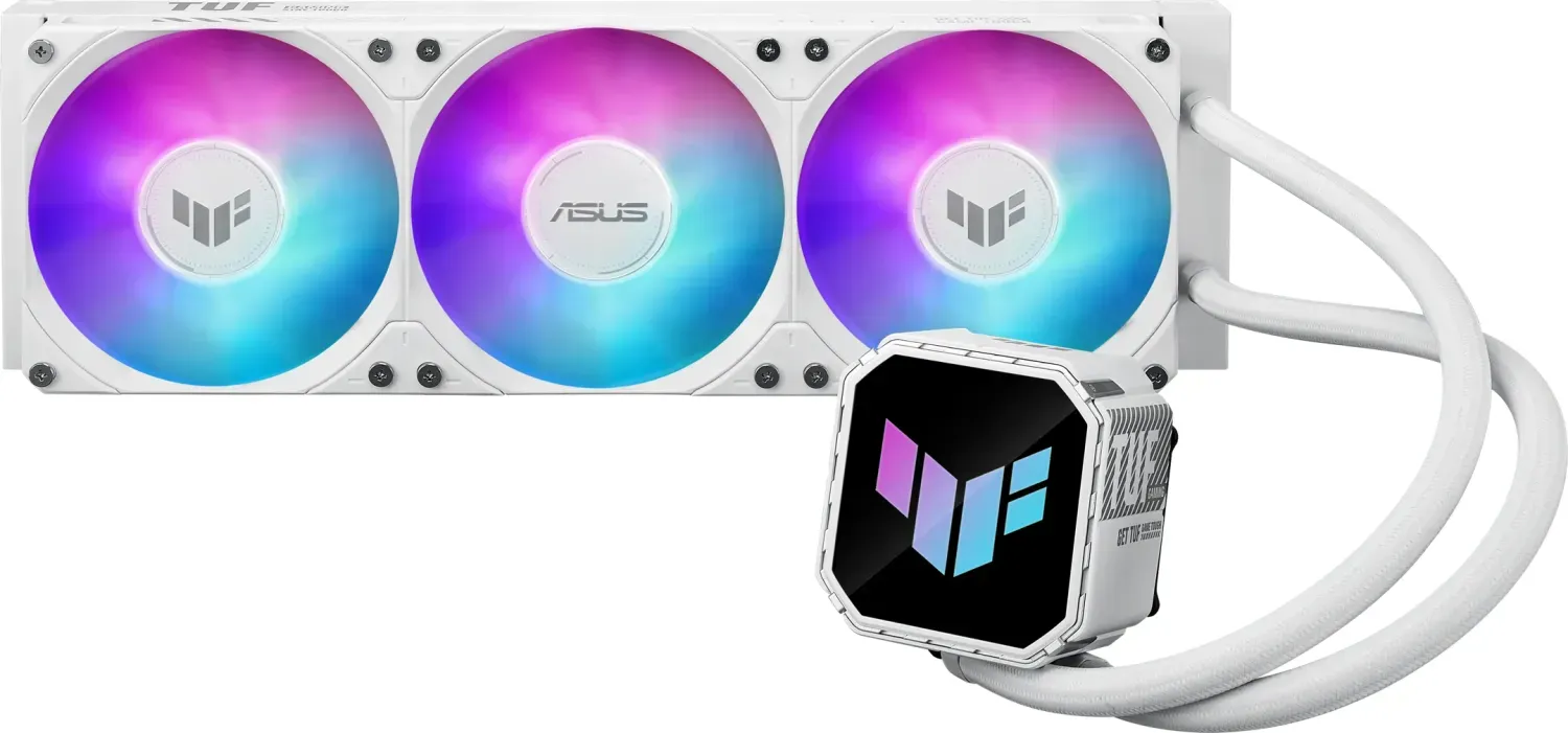 ASUS TUF Gaming LC III 360 ARGB White AIO Воден охладител за процесор