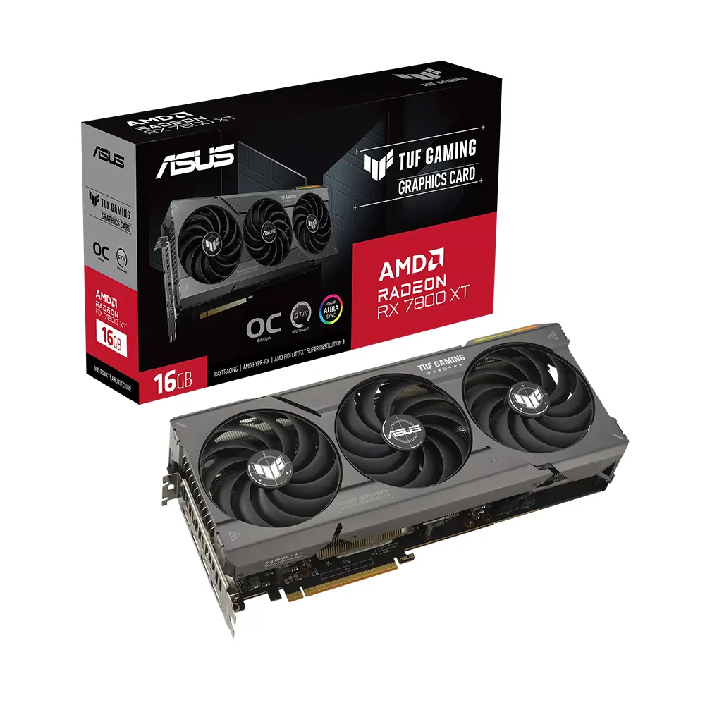 Asus TUF Gaming Radeon RX 7800 XT OG OC Edition 16GB GDDR6 Видео карта