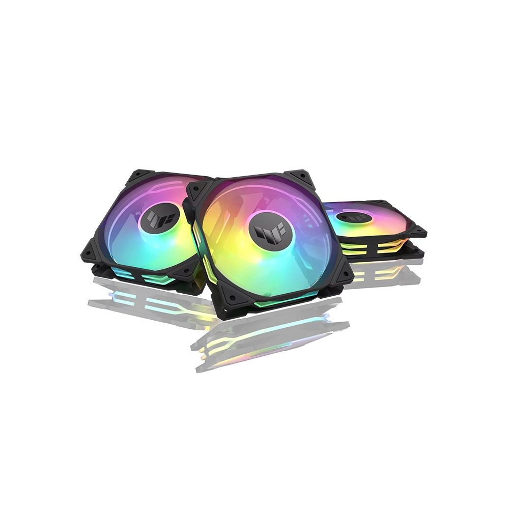 Asus TUF Gaming TR120 120mm ARGB Black Reverse Комплект вентилатори (3 броя)