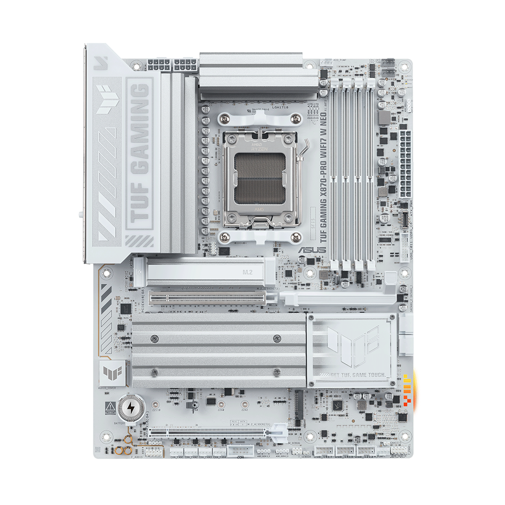 ASUS TUF GAMING X870-PRO WIFI7 W NEO, AM5, DDR5, Wi-Fi 7, 5GbE Дънна платка