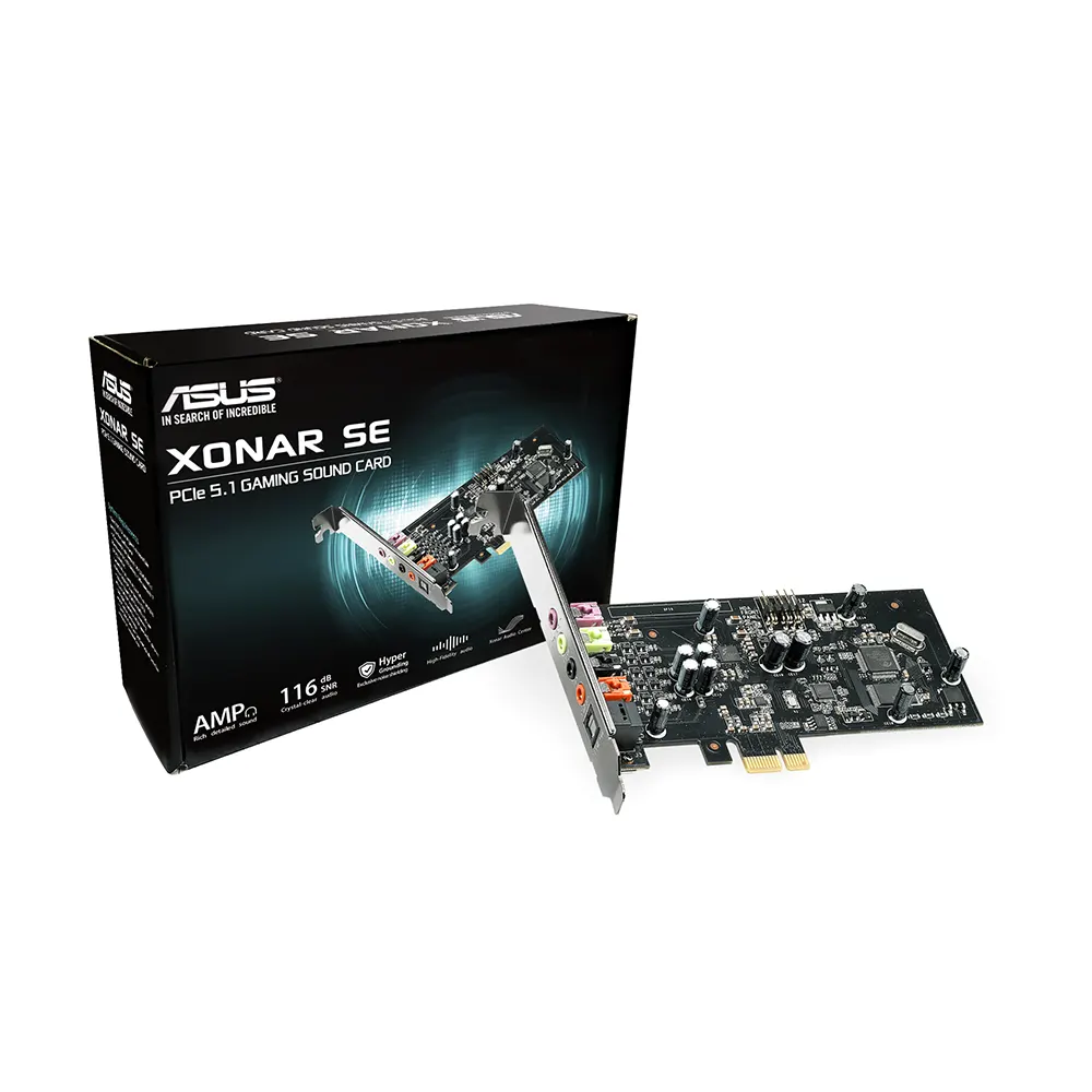 Asus Xonar SE 5.1 PCIe Звукова карта