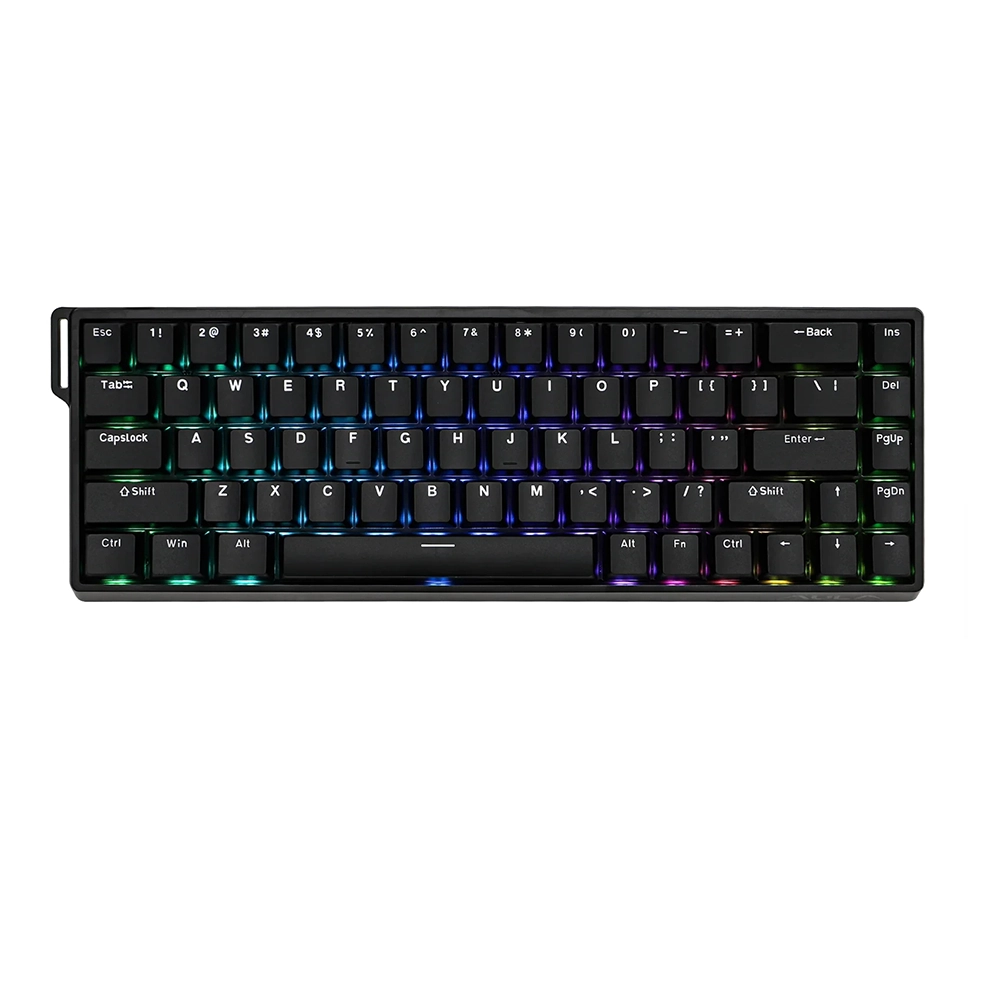 Aula WIN68 HE 8K Black Геймърска клавиатура с LEOBOG Greywood Magnetic суичове